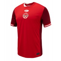 Camiseta Canadá Primera Equipación Replica Copa America 2024 mangas cortas